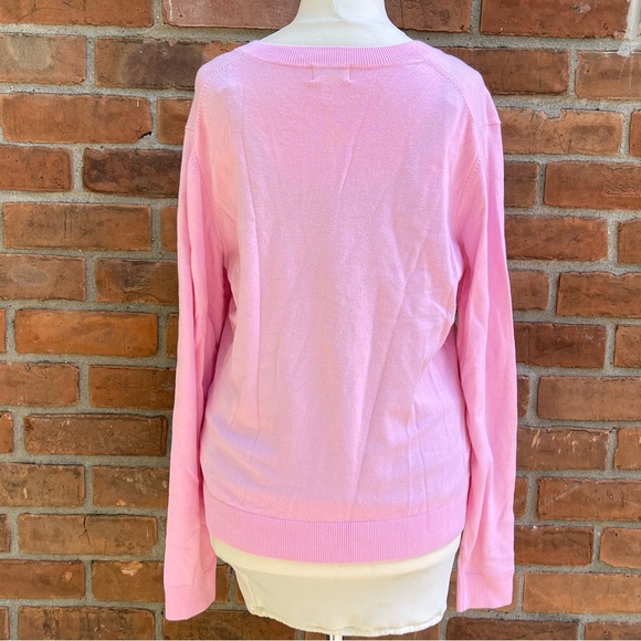 Lilly Pulitzer White Label Preppy Argyle Sweater - Picture 4 of 5